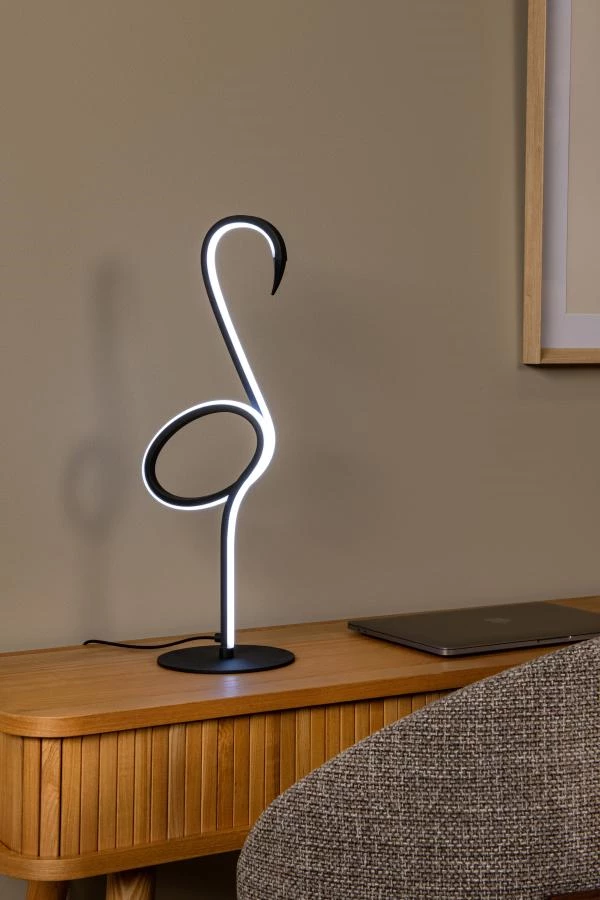 Lucide FLAMINGO - Lámpara de mesa - LED Regul. - RGB - Multicolor - ambiente 1